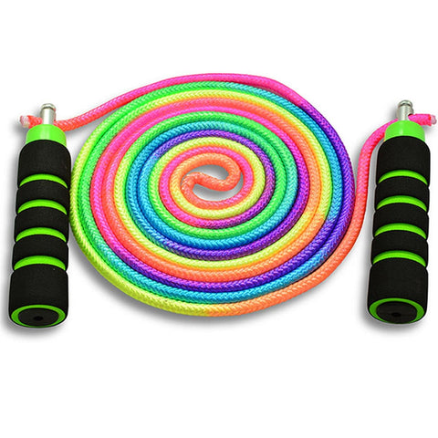 Rainbow Tie-Die Cloth Double Dutch Ropes